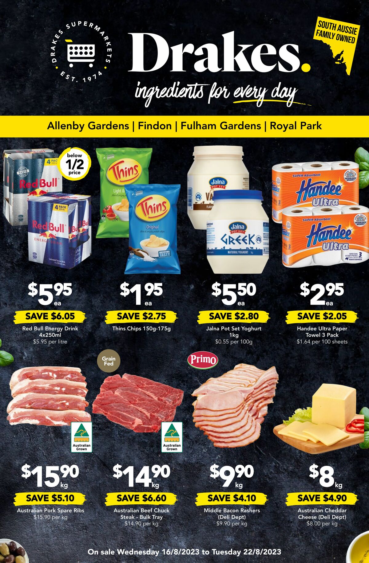 Drakes Continental Catalogues from 16 August