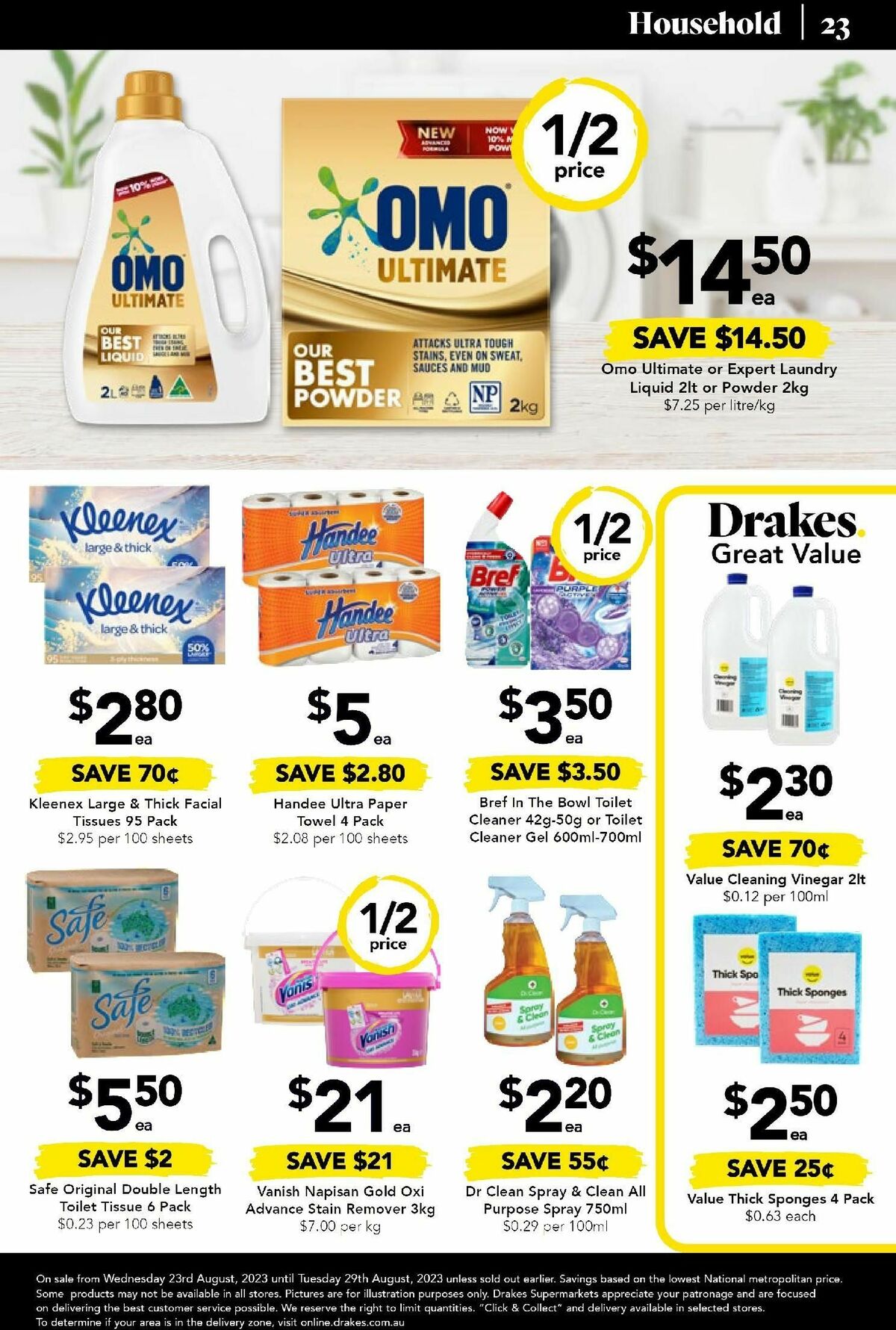 Drakes Catalogues from 23 August