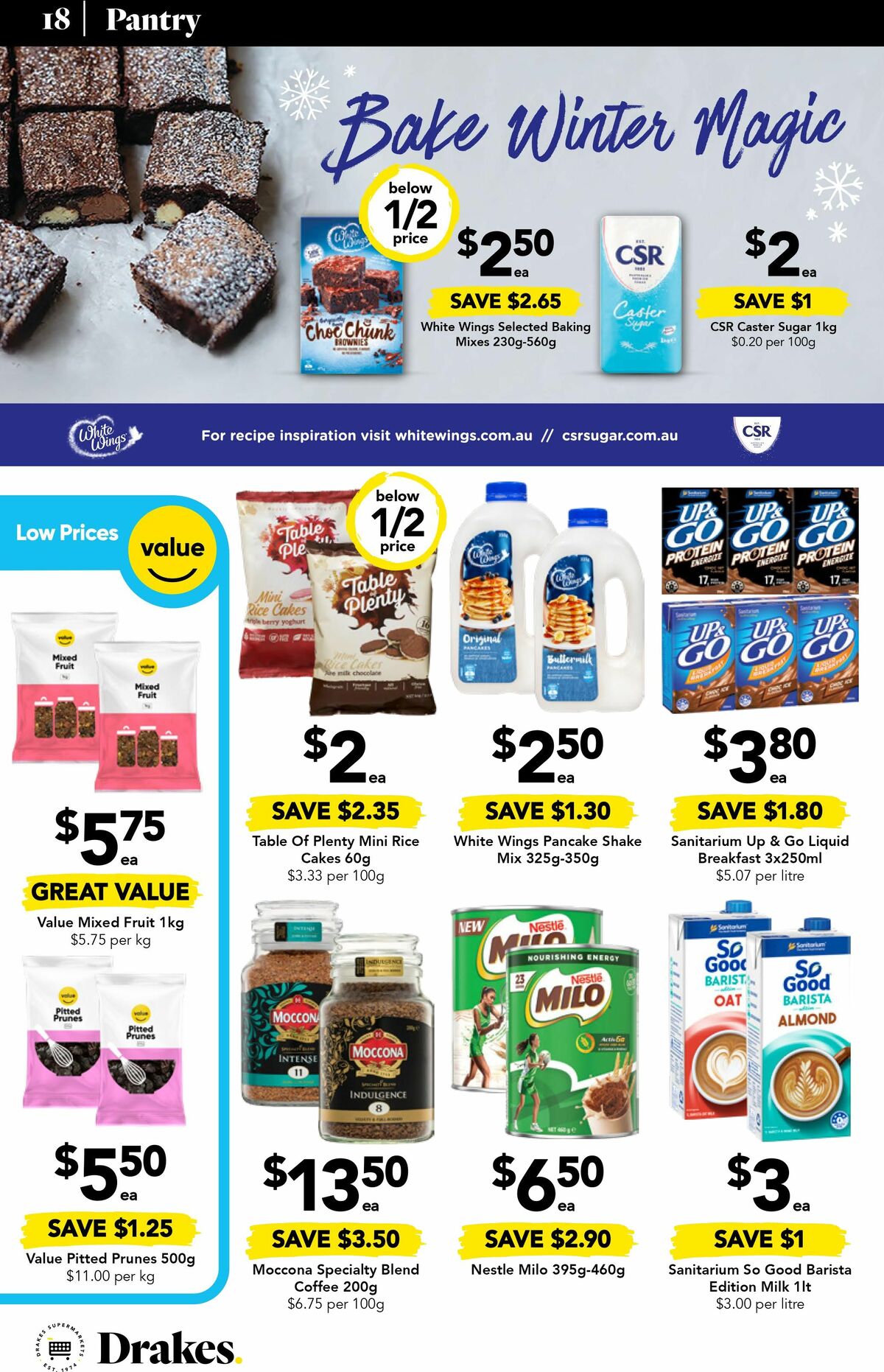 Drakes Catalogues from 30 August