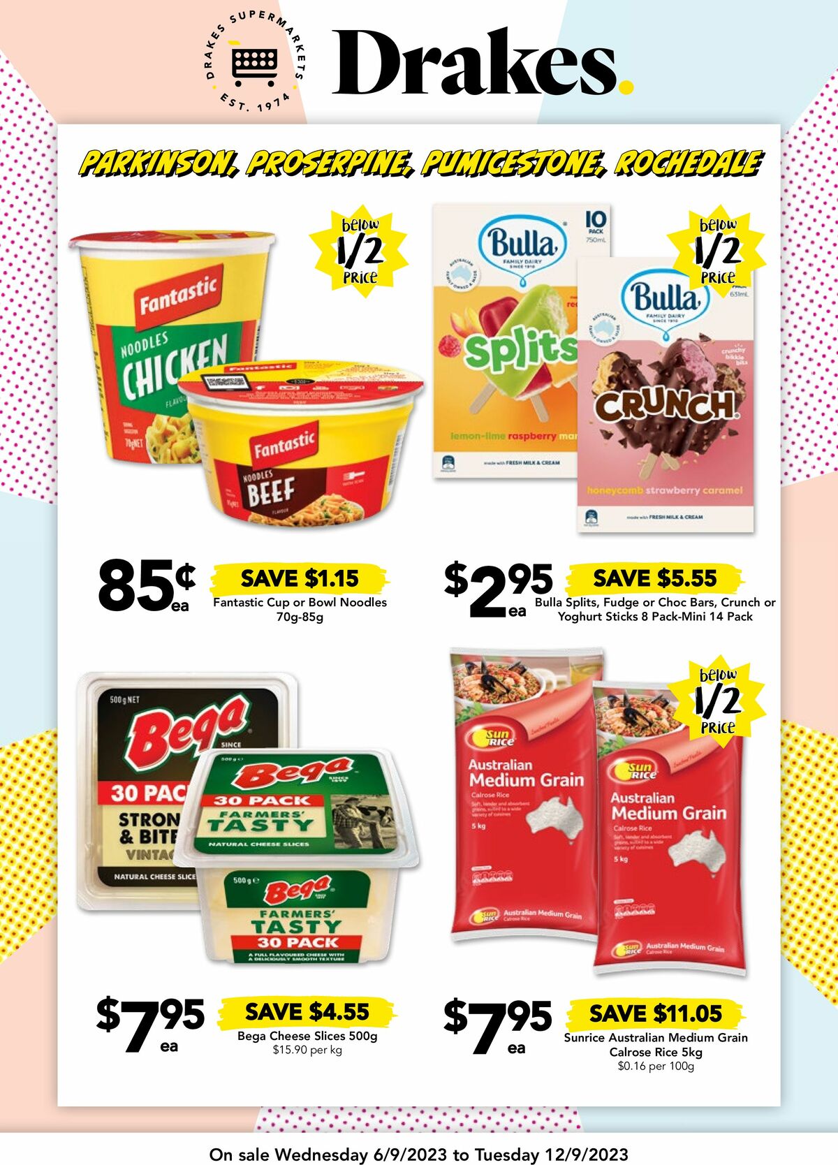 Drakes Parkinson, Rochedale, Pumicestone & Proserpine Catalogues from 6 September