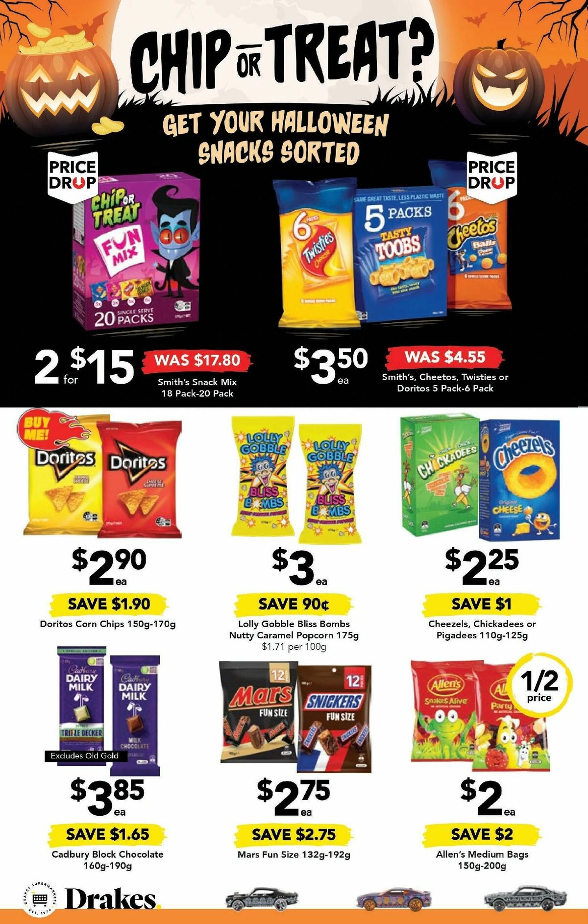 Drakes Catalogues from 25 October