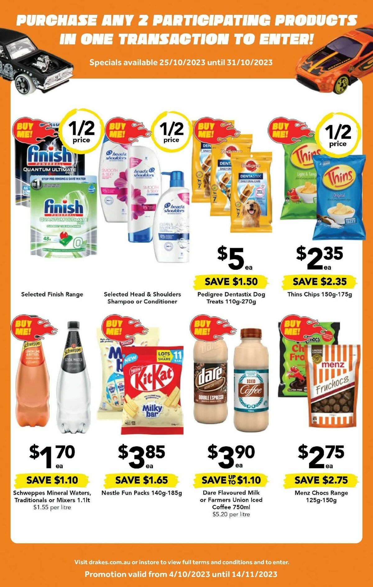 Drakes Catalogues from 25 October