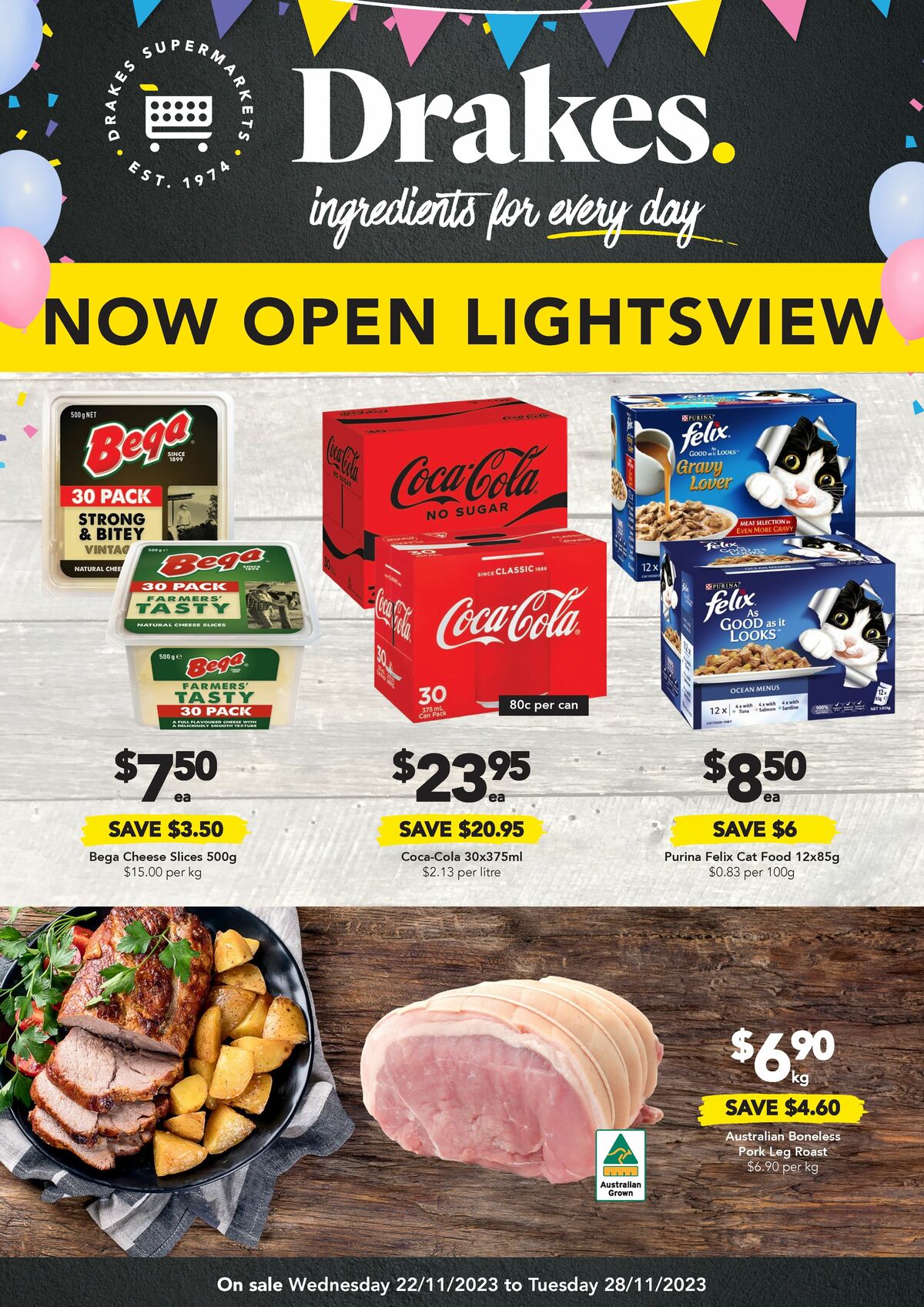 Drakes Lightsview Catalogues from 22 November