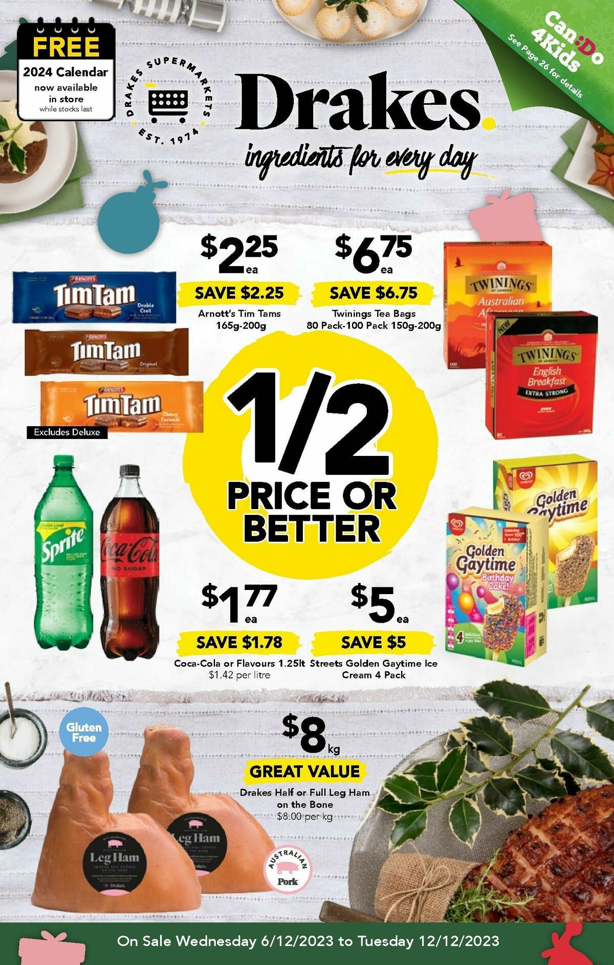 Drakes Catalogues from 6 December