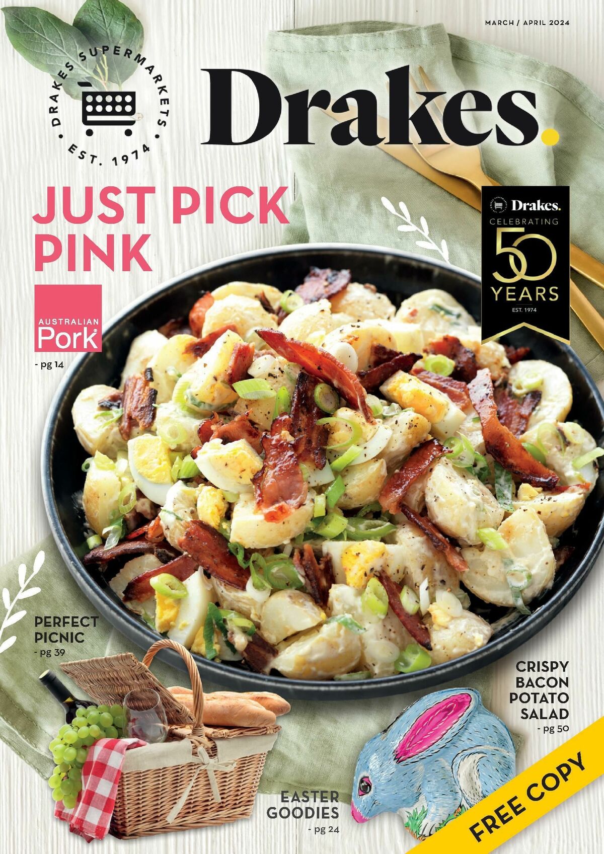 Drakes Magazine March/April Catalogues from 24 March