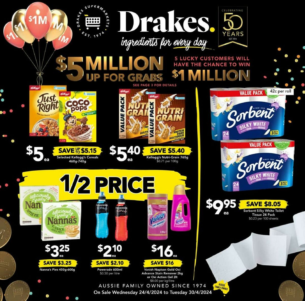 Drakes Queensland Catalogues from 24 April