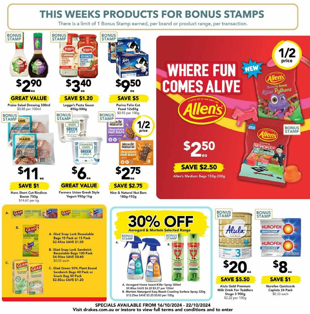 Drakes Queensland Catalogues from 16 October