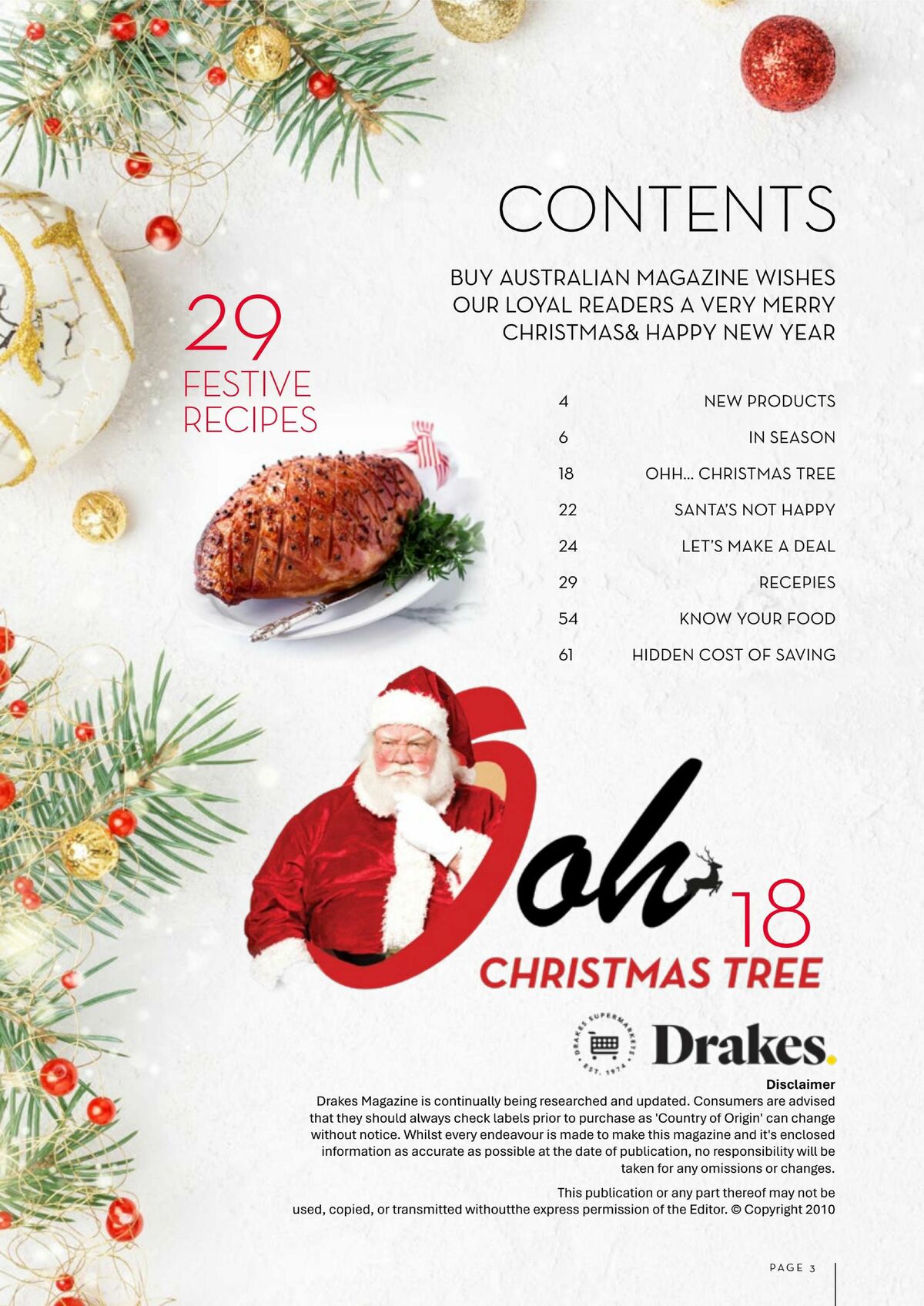 Drakes Magazine December Catalogues from 1 December
