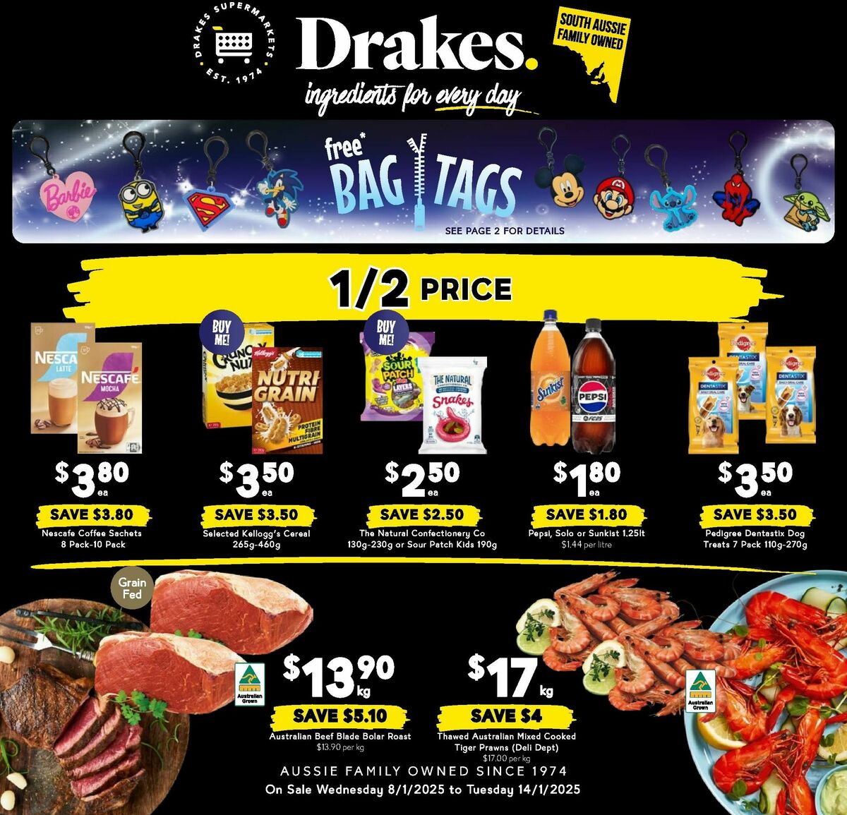 Drakes Catalogues from 8 January