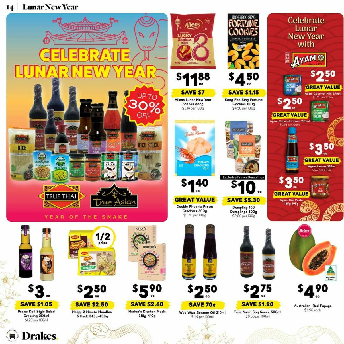 Drakes Catalogues from 22 January