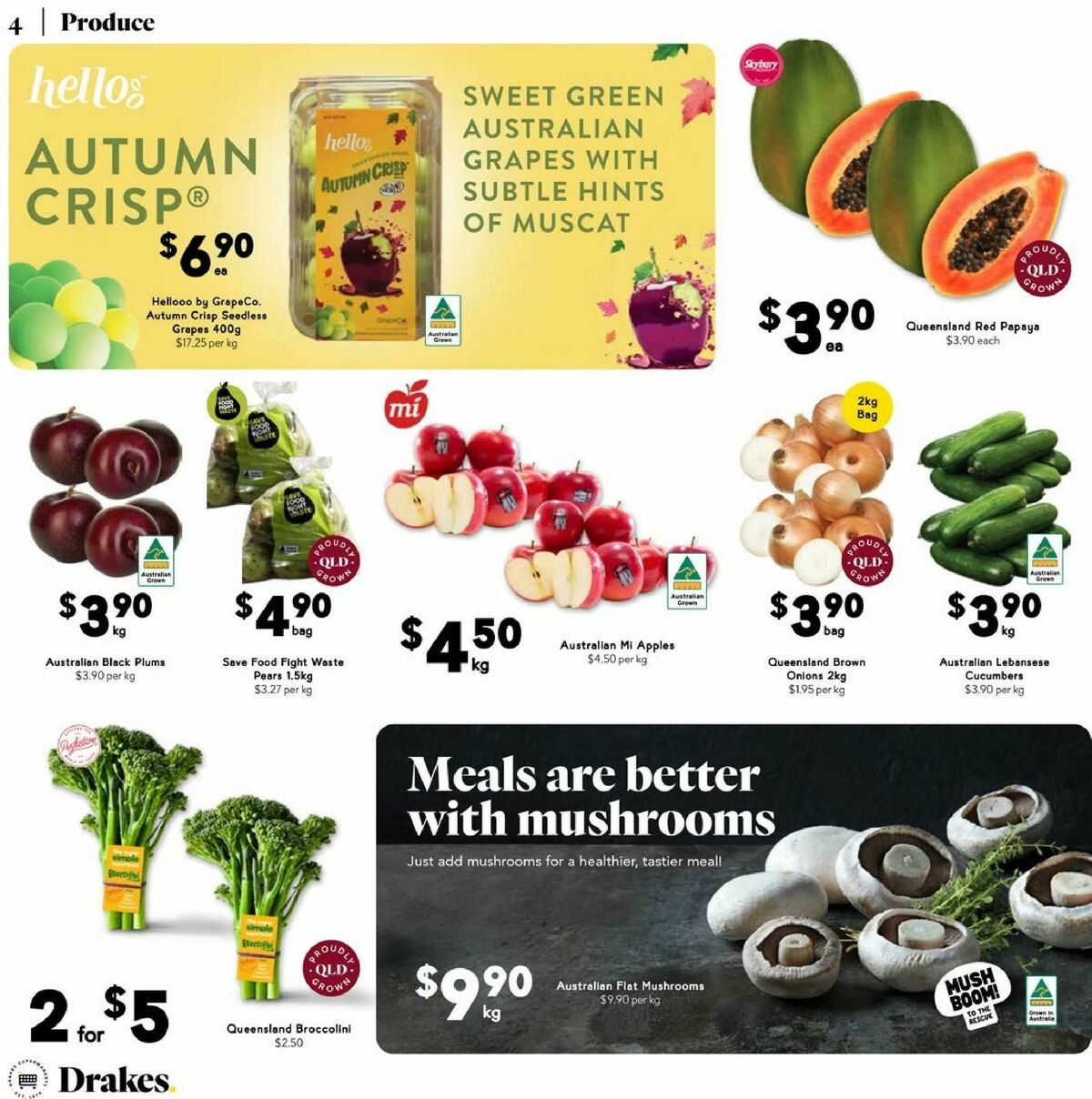 Drakes Queensland Catalogues from 5 March