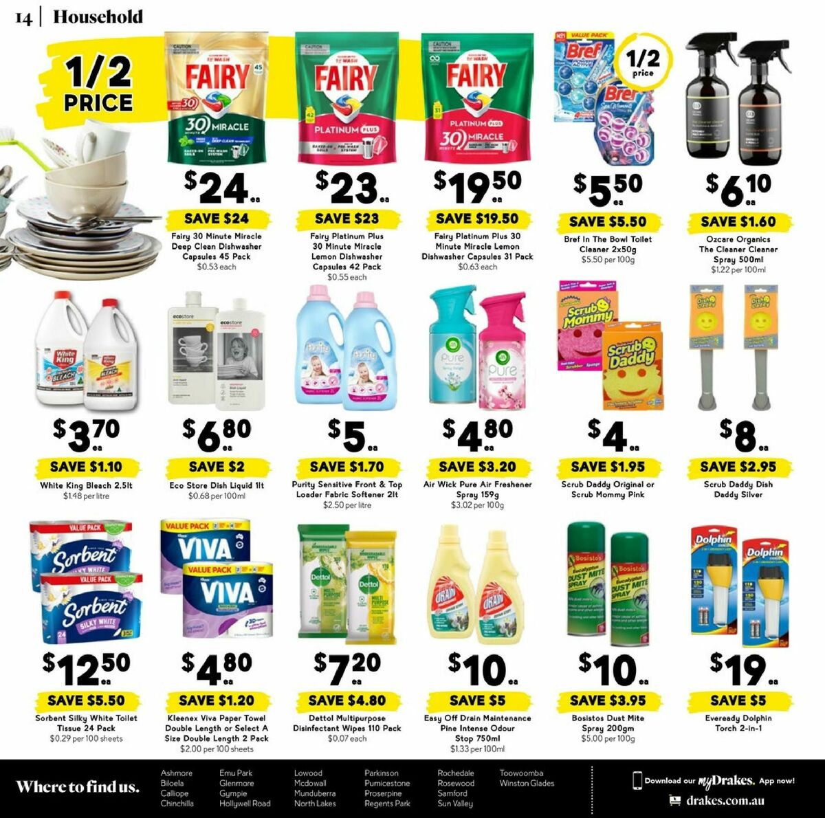 Drakes Queensland Catalogues from 12 March