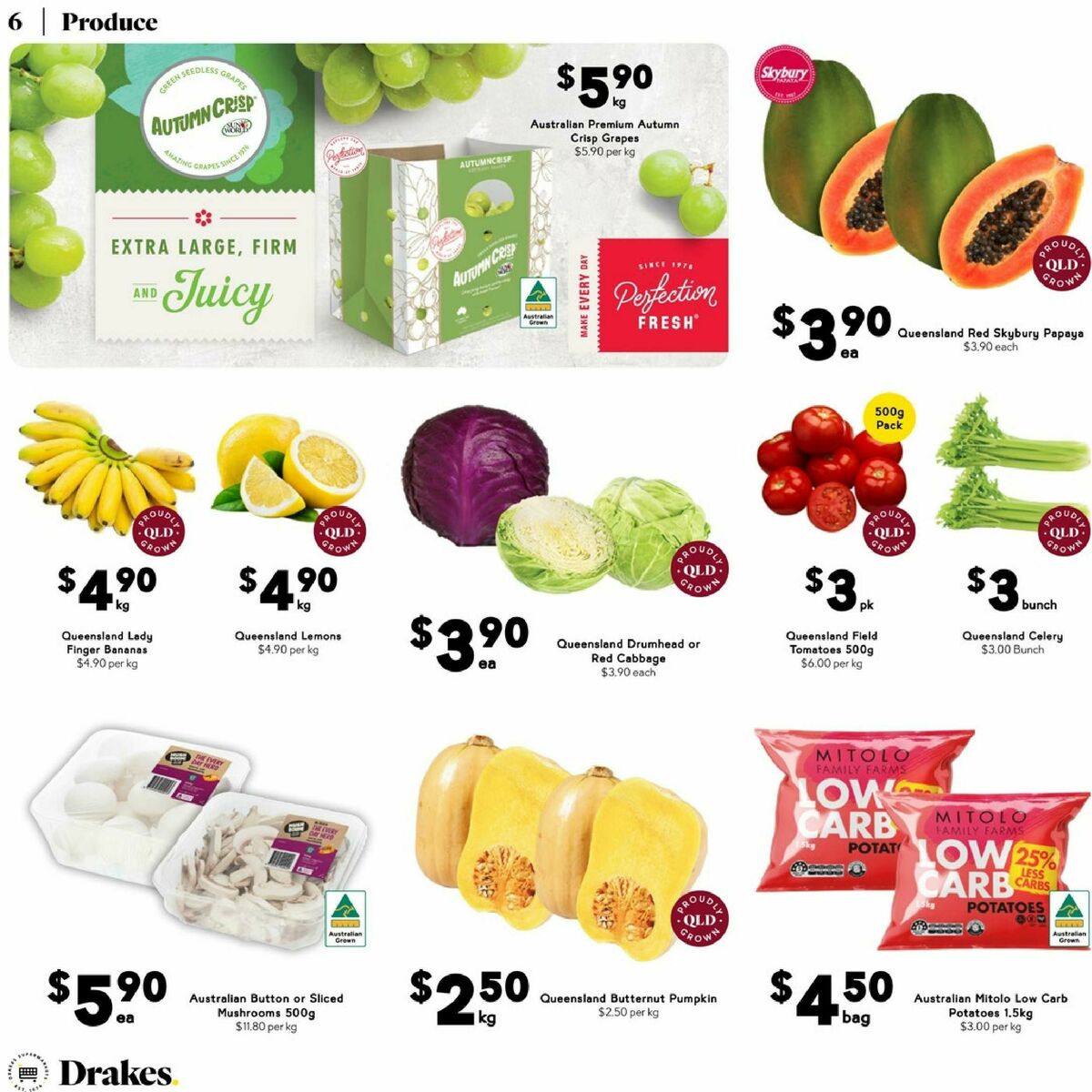 Drakes Queensland Catalogues from 16 April