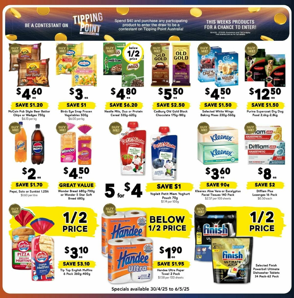 Drakes Queensland Catalogues from 30 April