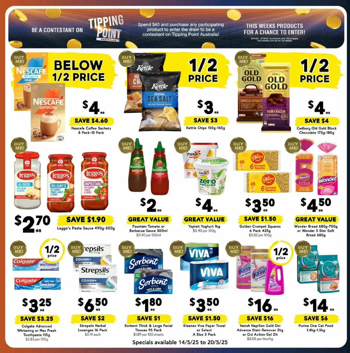 Drakes Queensland Catalogues from 14 May