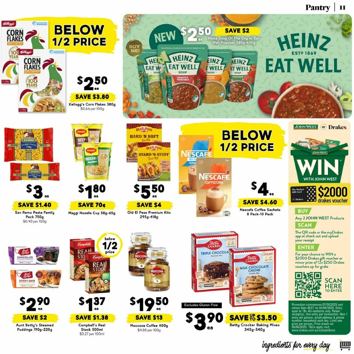 Drakes Queensland Catalogues from 21 May