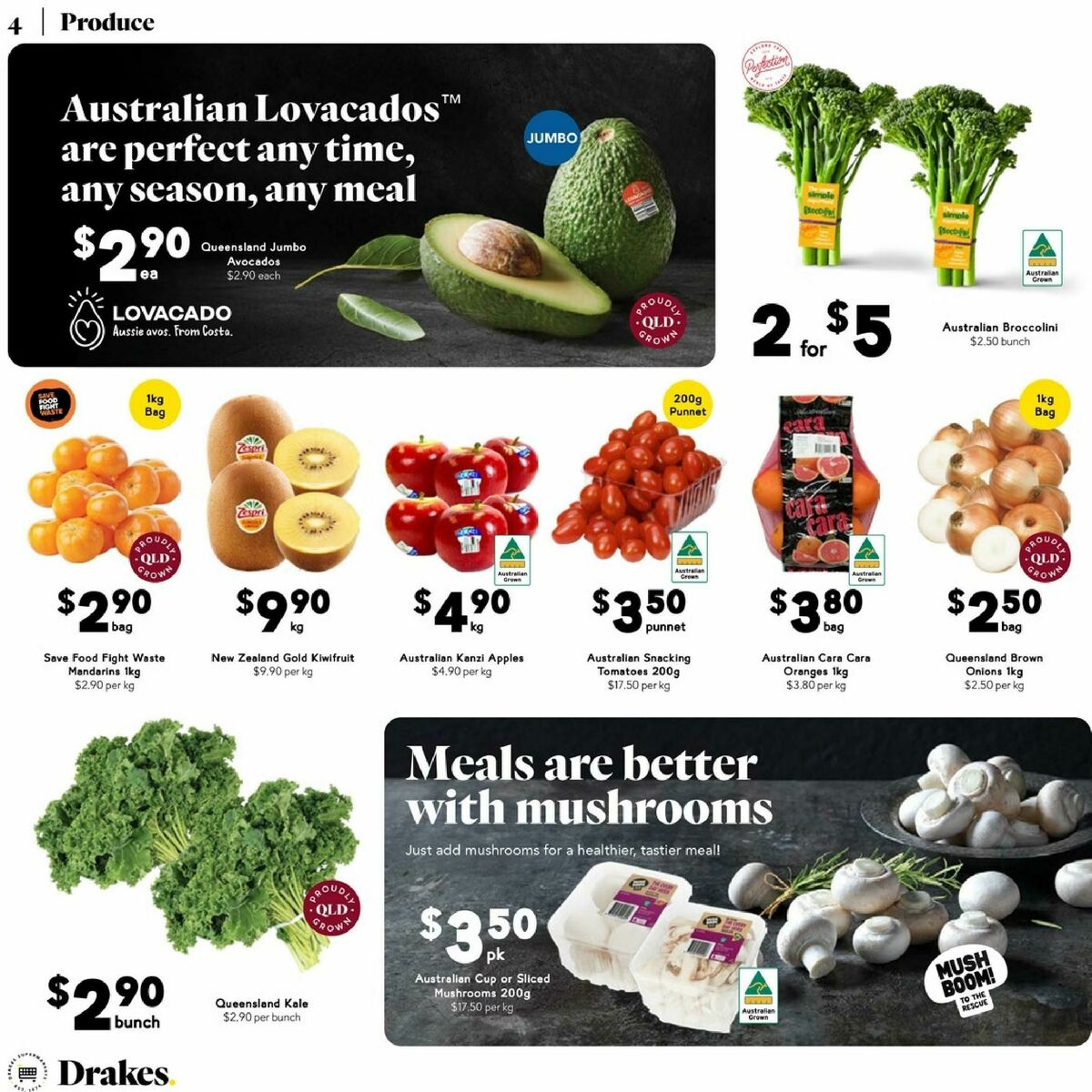 Drakes Queensland Catalogues from 4 June