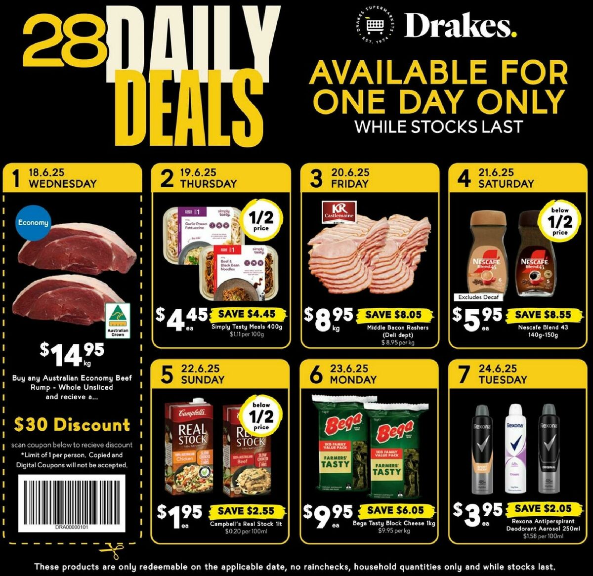 Drakes Catalogues from 18 June