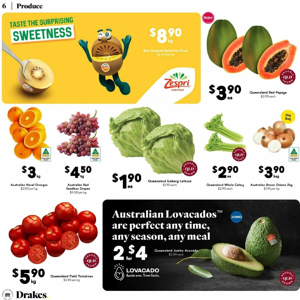 Drakes Queensland Catalogues from 18 June