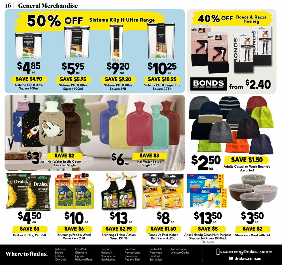 Drakes Queensland Catalogues from 9 July