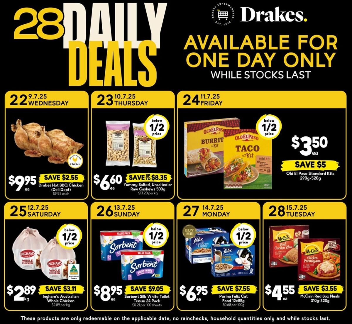 Drakes Queensland Catalogues from 9 July