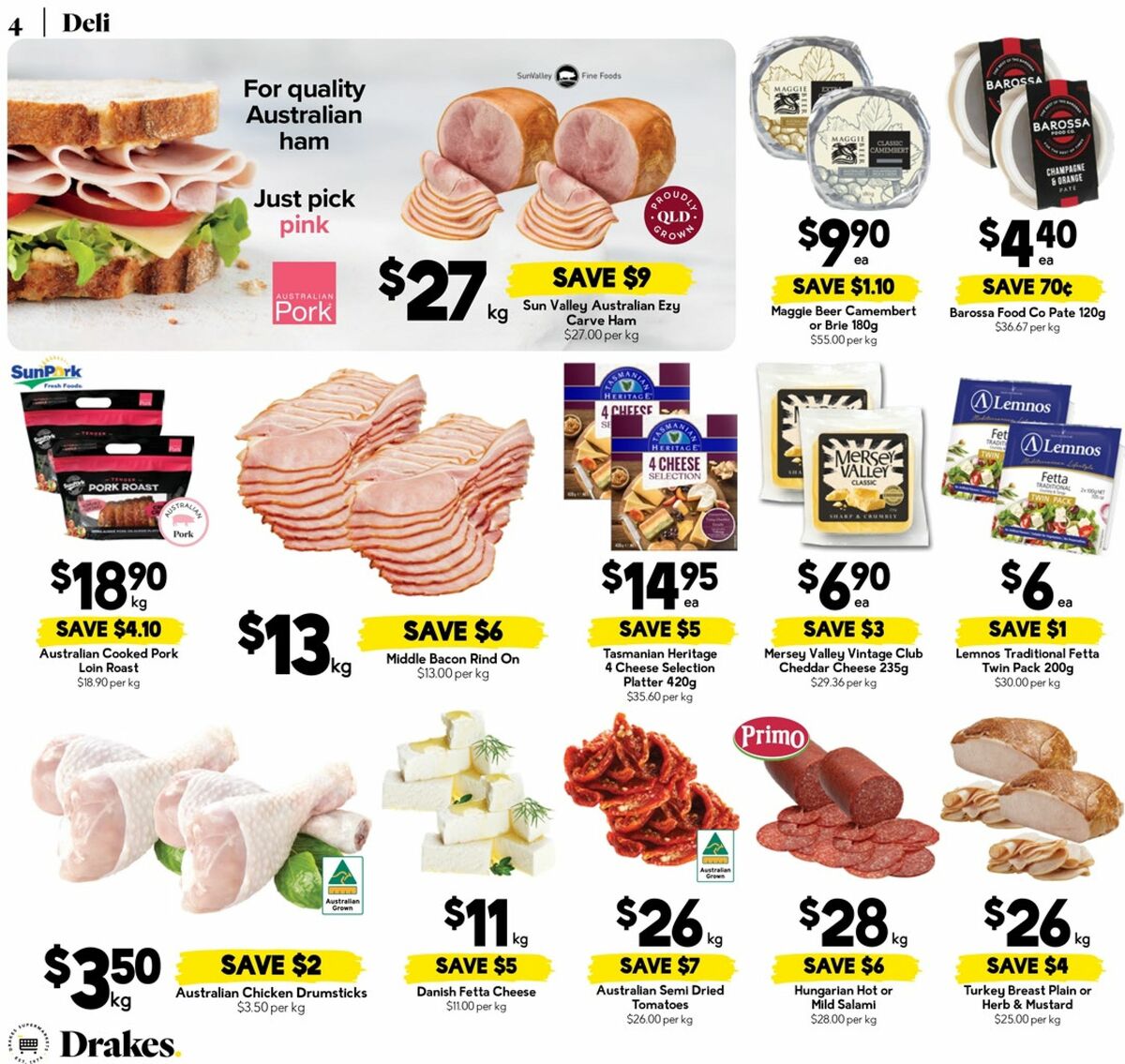 Drakes Queensland Catalogues from 9 July