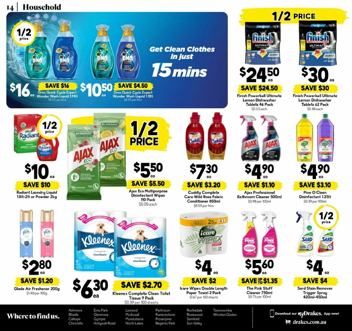 Drakes Queensland Catalogues from 23 July