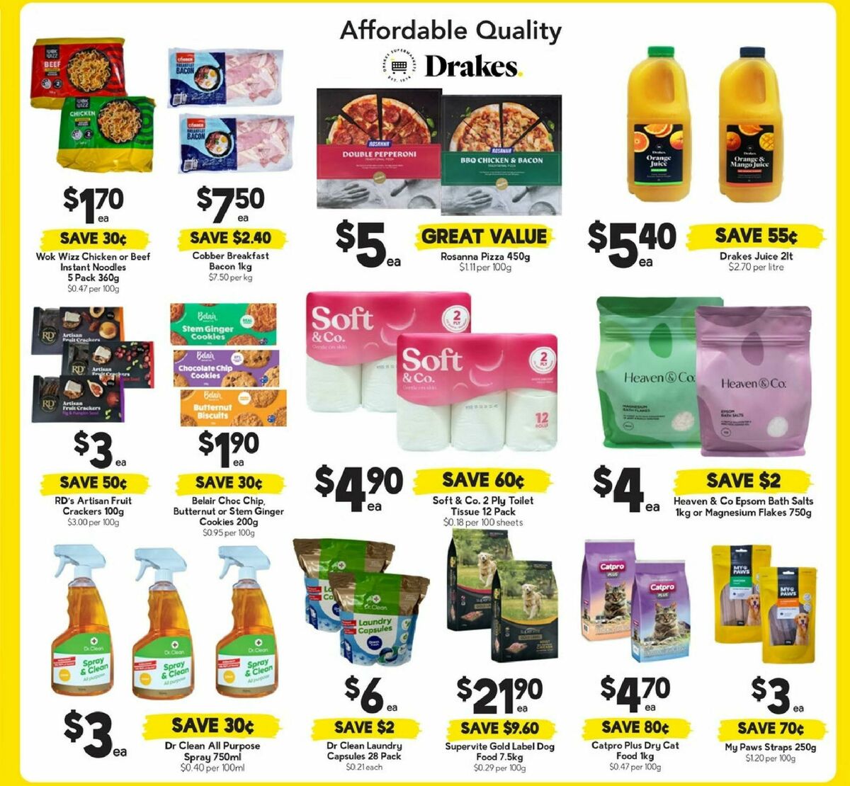 Drakes Queensland Catalogues from 6 August