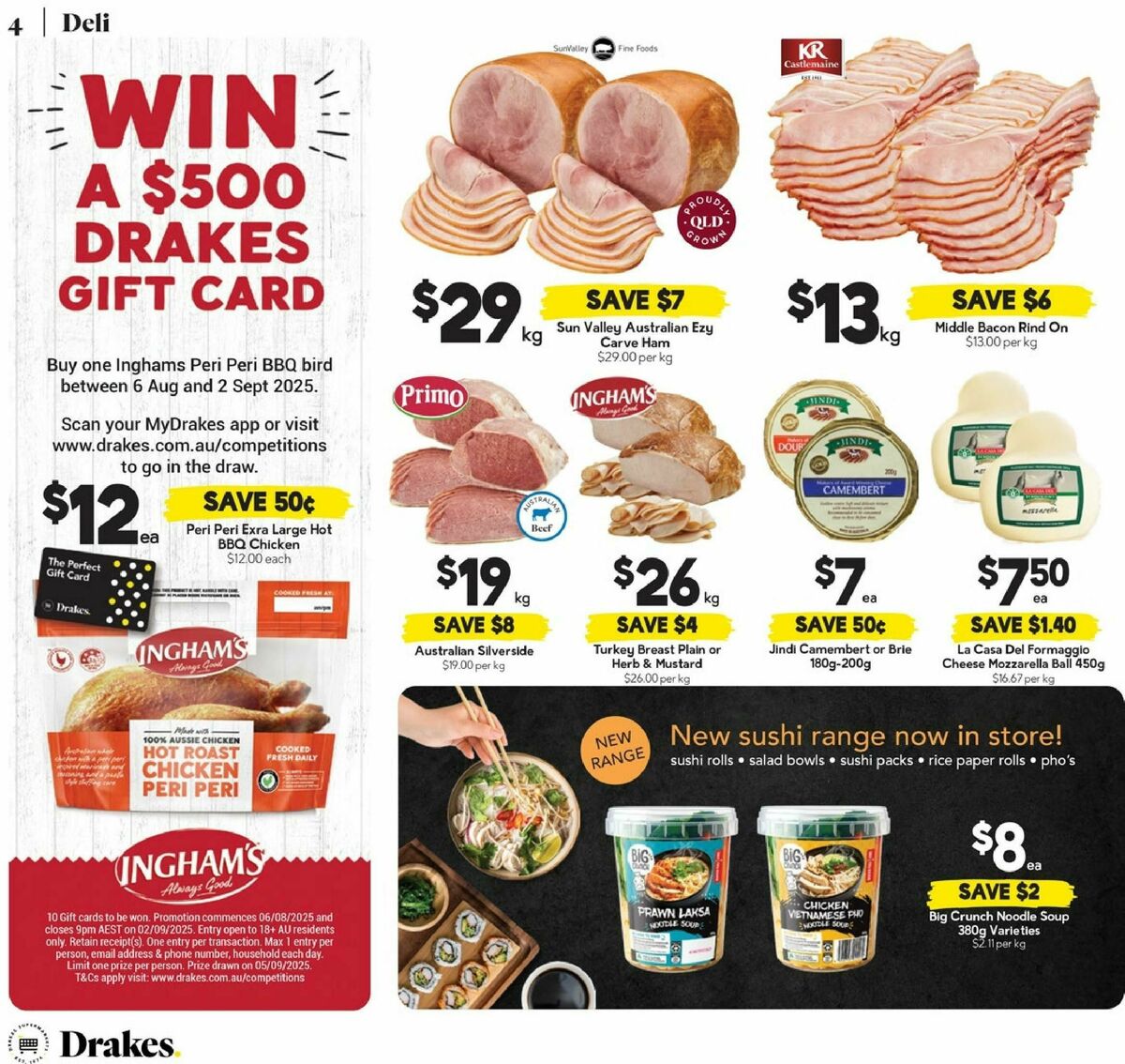 Drakes Queensland Catalogues from 6 August