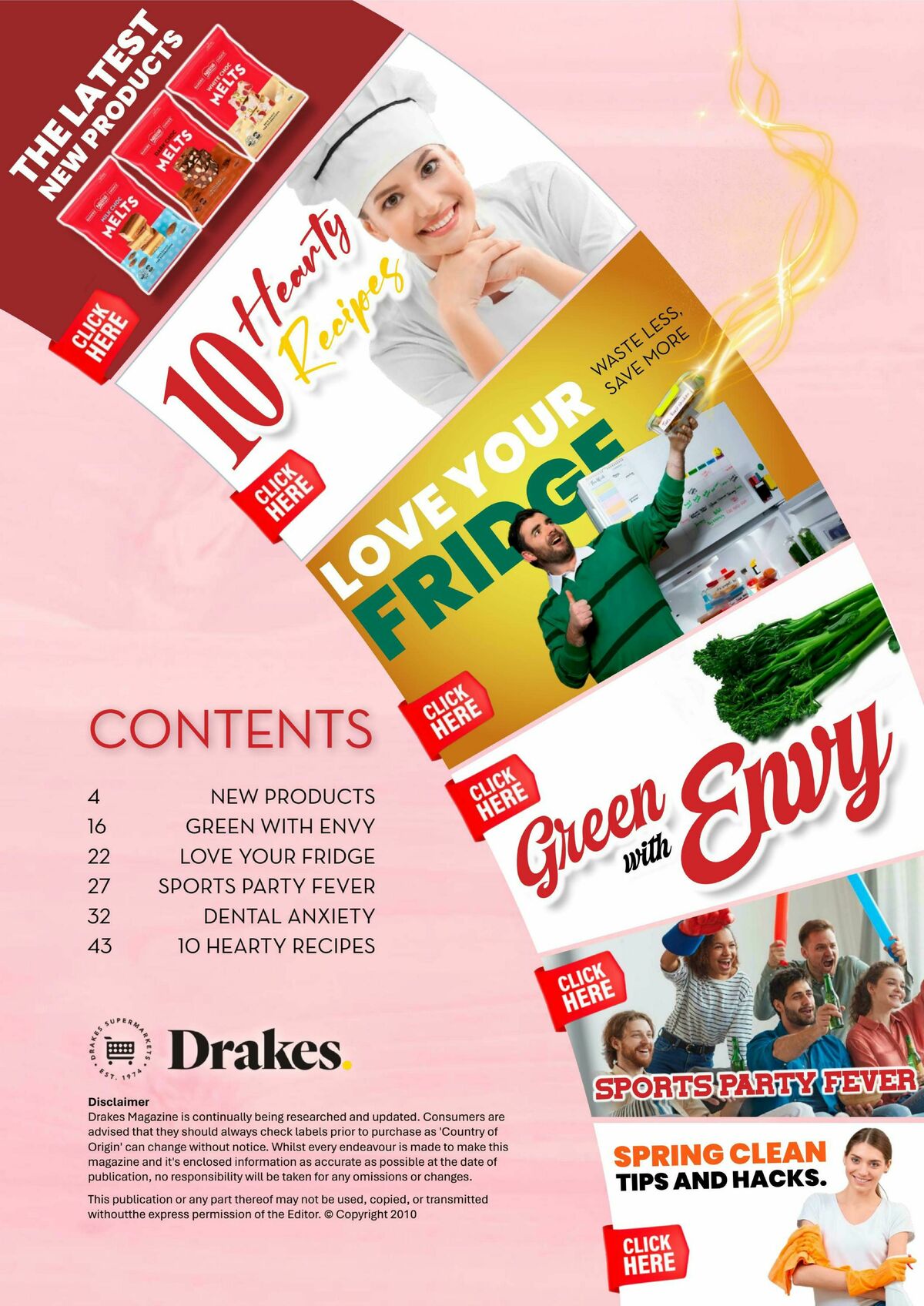 Drakes Magazine August/September Catalogues from 1 August
