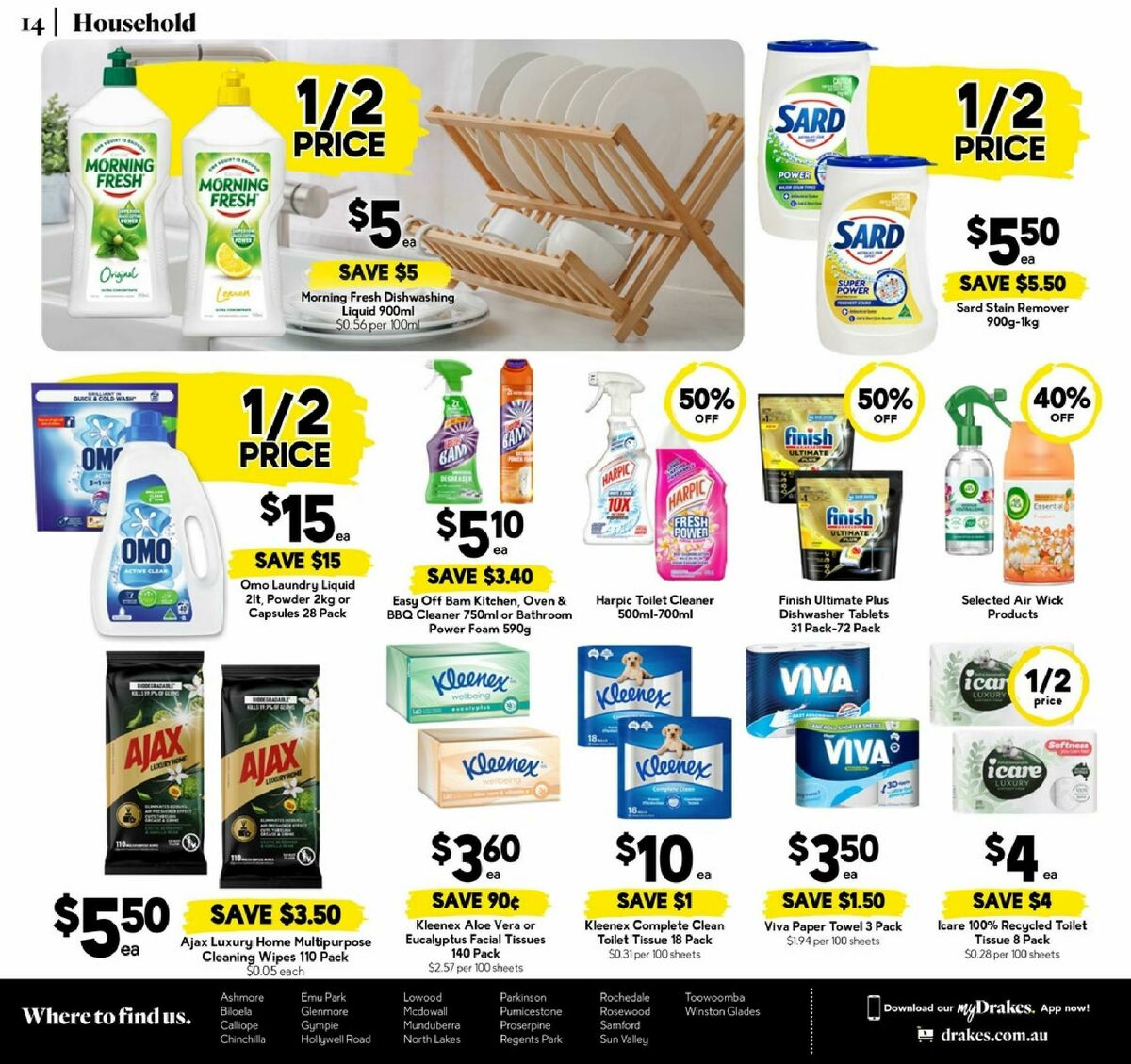 Drakes Queensland Catalogues from 13 August