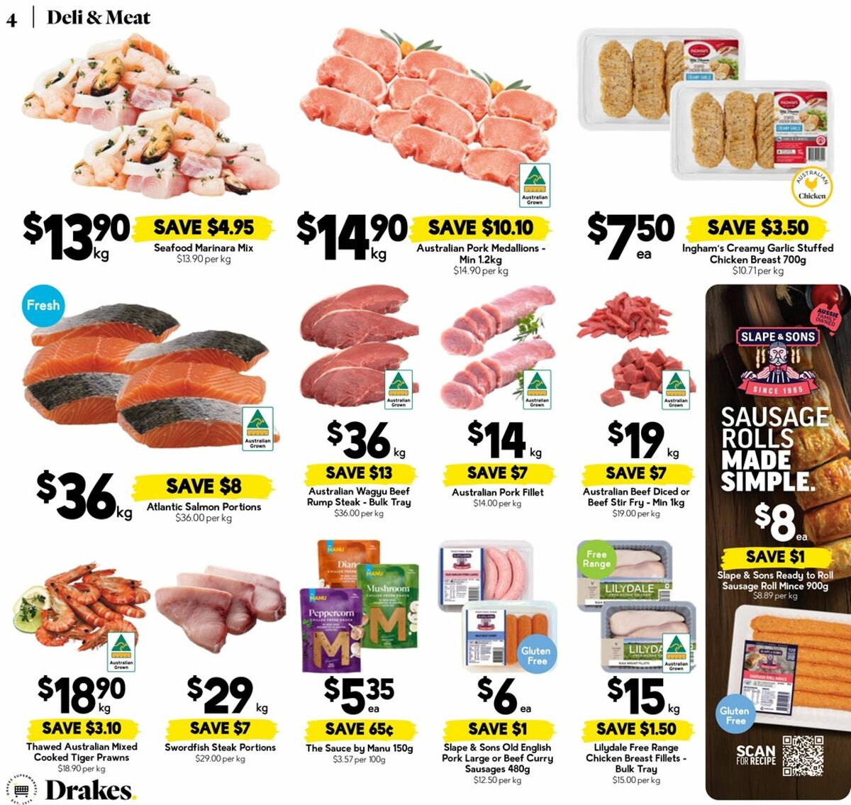 Drakes Queensland Catalogues from 20 August