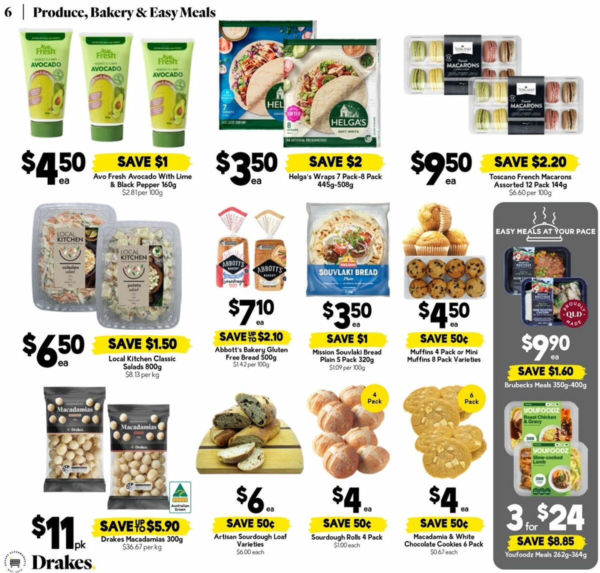 Drakes Queensland Catalogues from 20 August