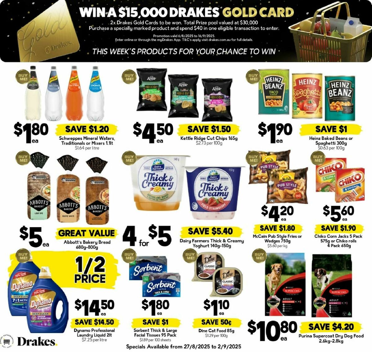 Drakes Queensland Catalogues from 27 August