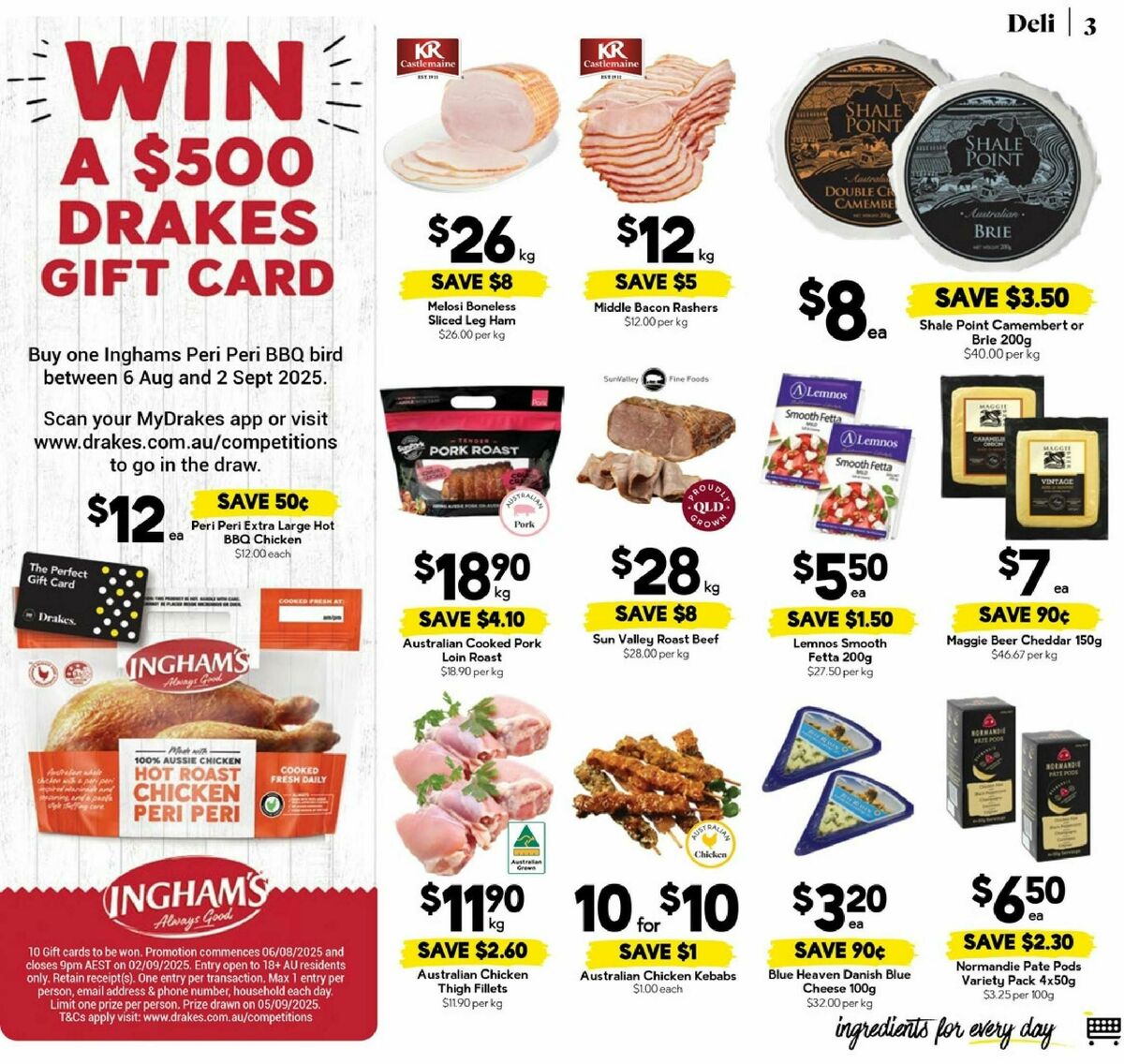 Drakes Queensland Catalogues from 27 August