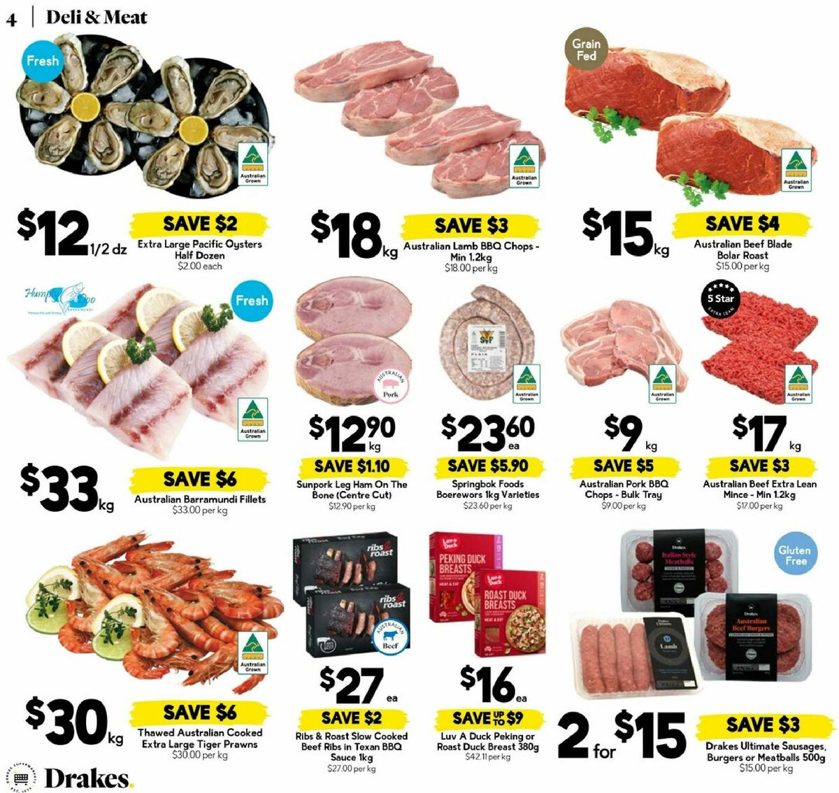 Drakes Queensland Catalogues from 27 August