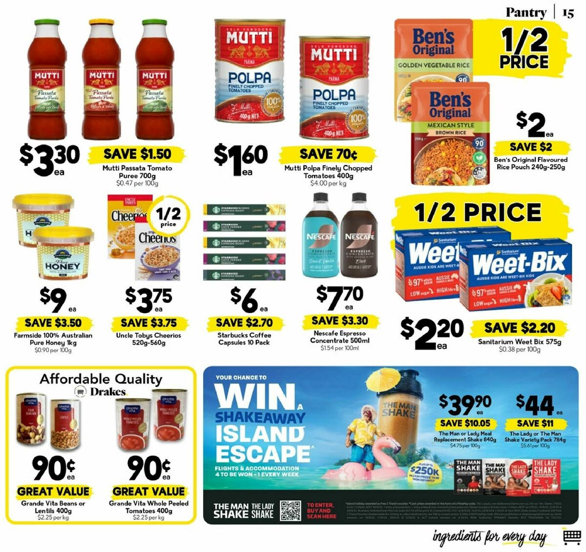 Drakes Queensland Catalogues from 3 September