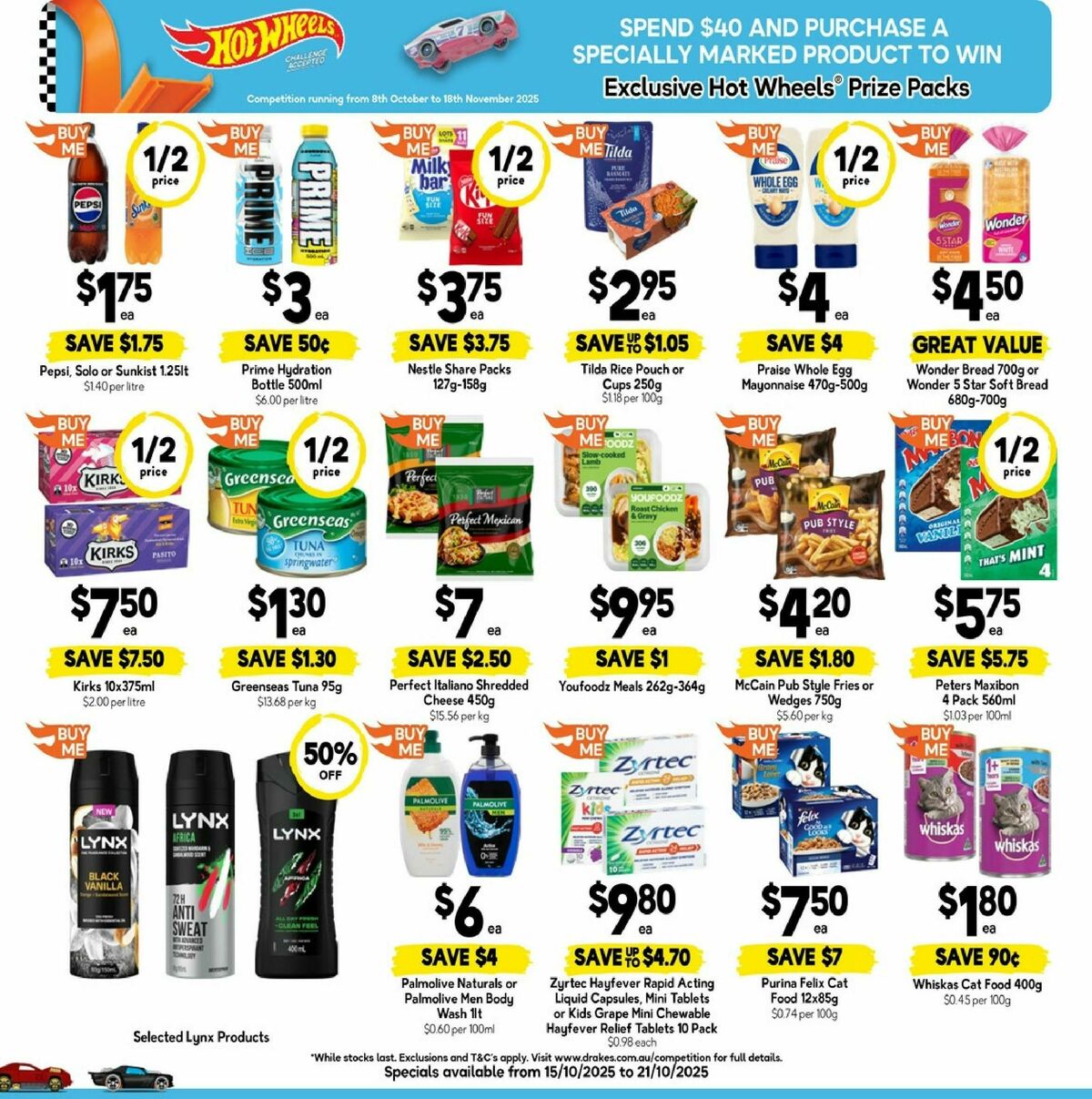 Drakes Catalogues from 15 October