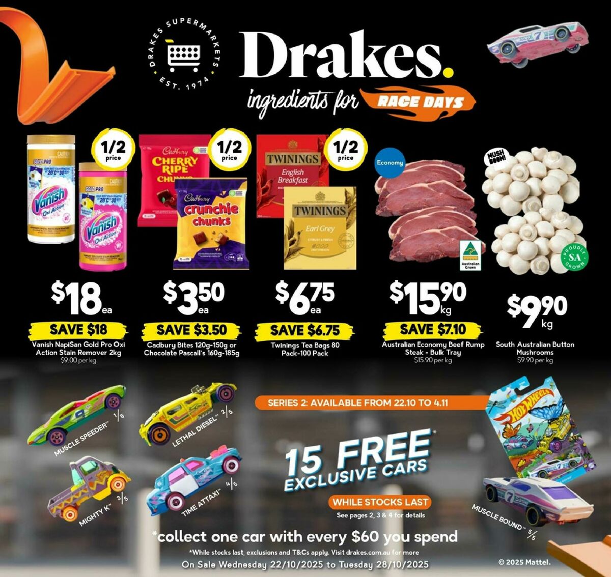 Drakes Catalogues from 22 October