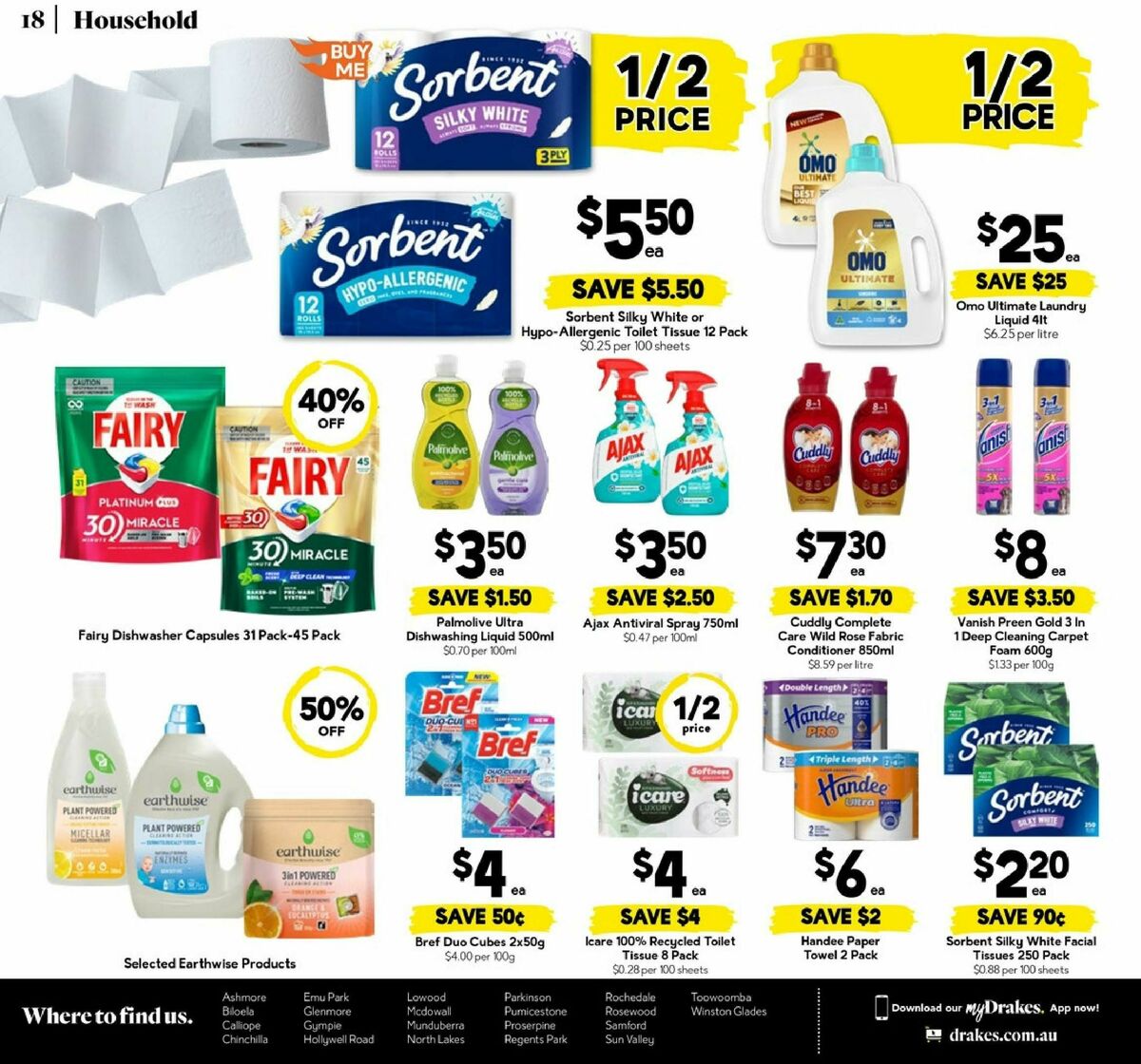 Drakes Queensland Catalogues from 22 October