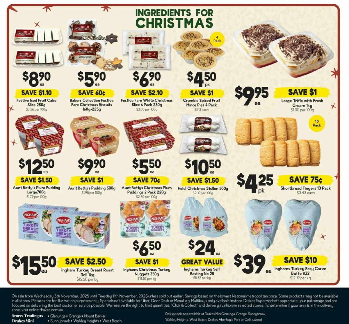 Drakes Catalogues from 5 November