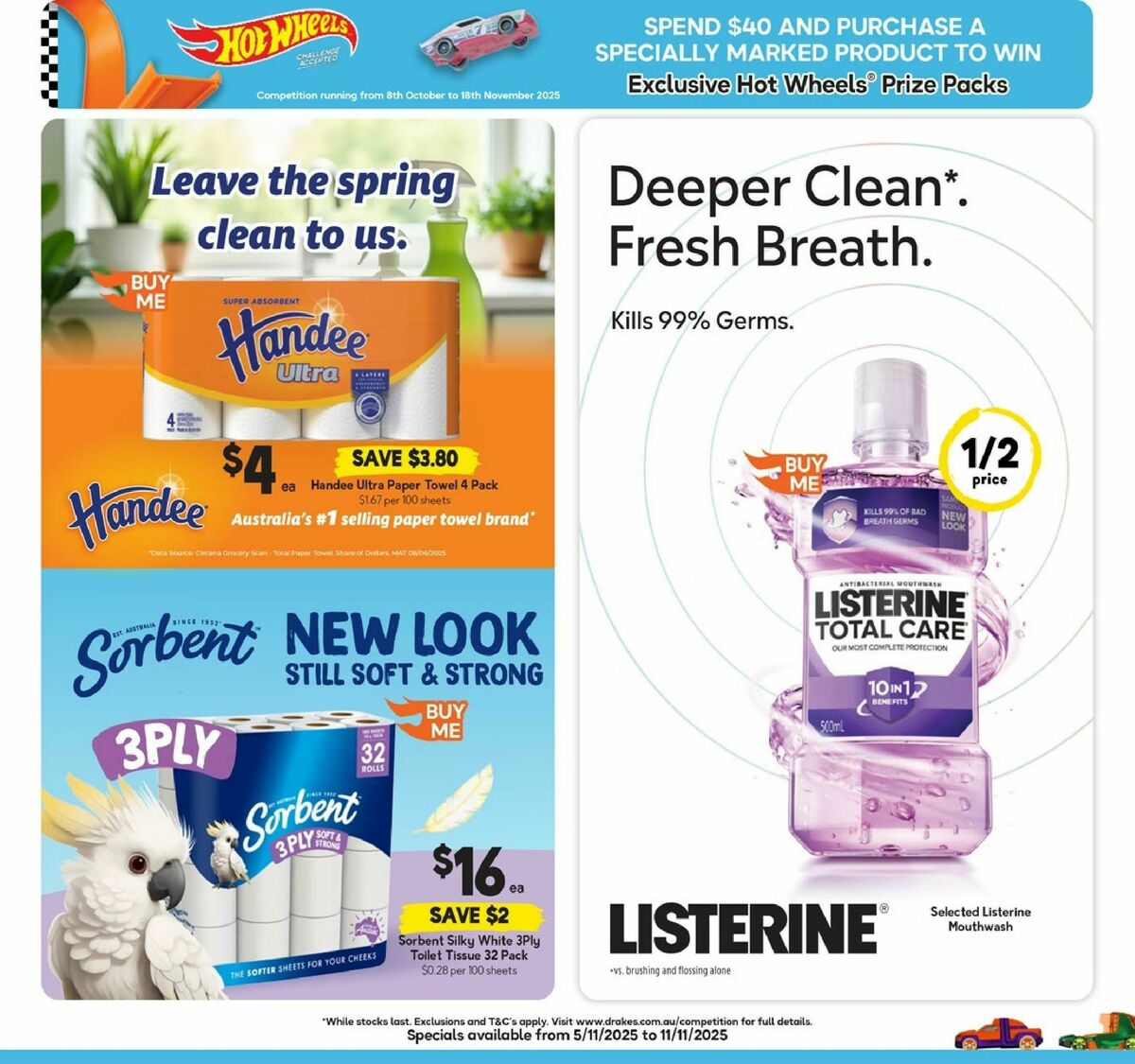 Drakes Catalogues from 5 November