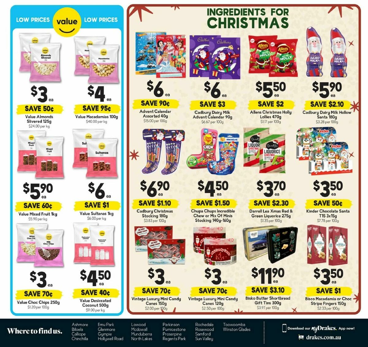 Drakes Queensland Catalogues from 5 November