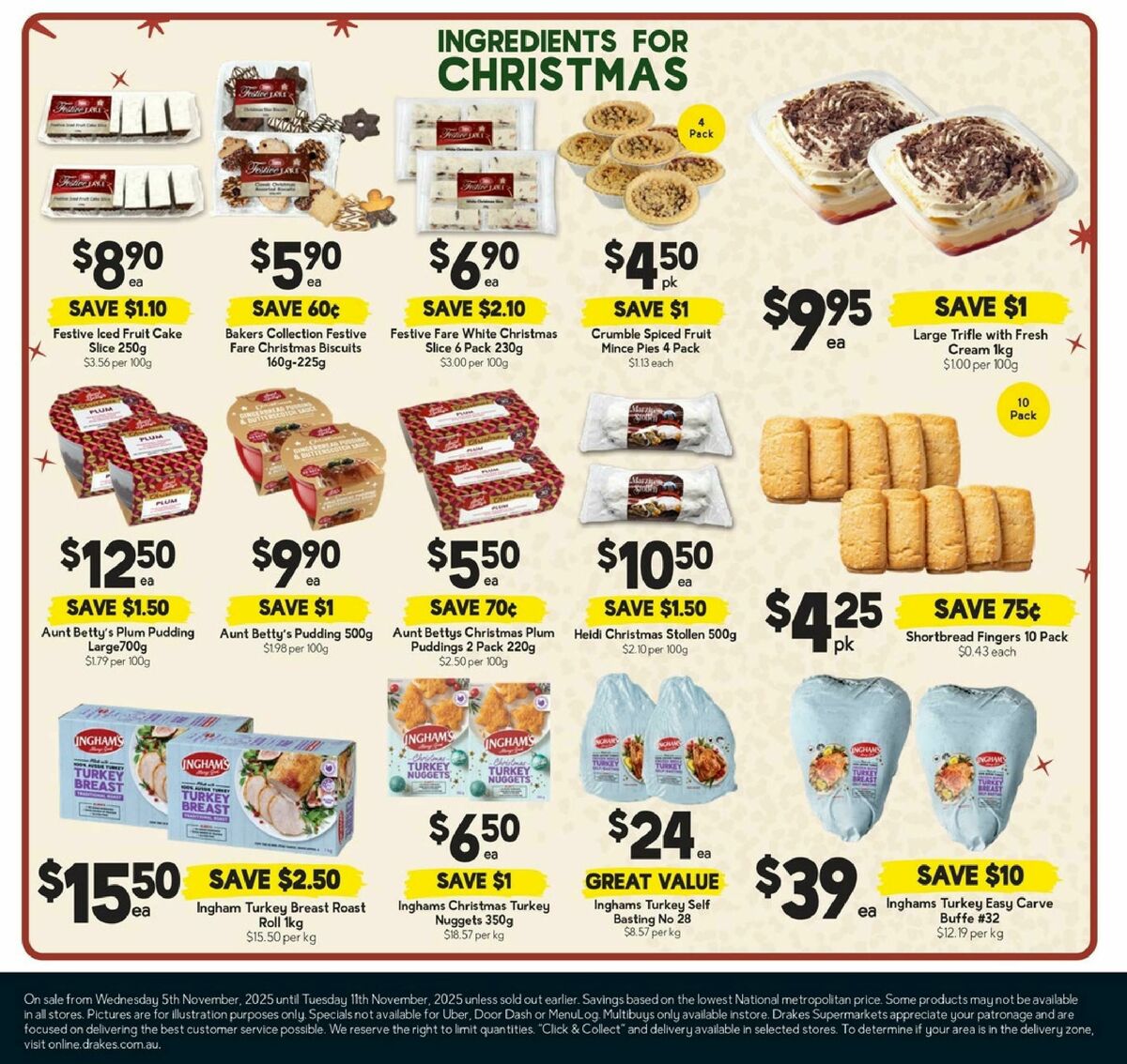 Drakes Queensland Catalogues from 5 November