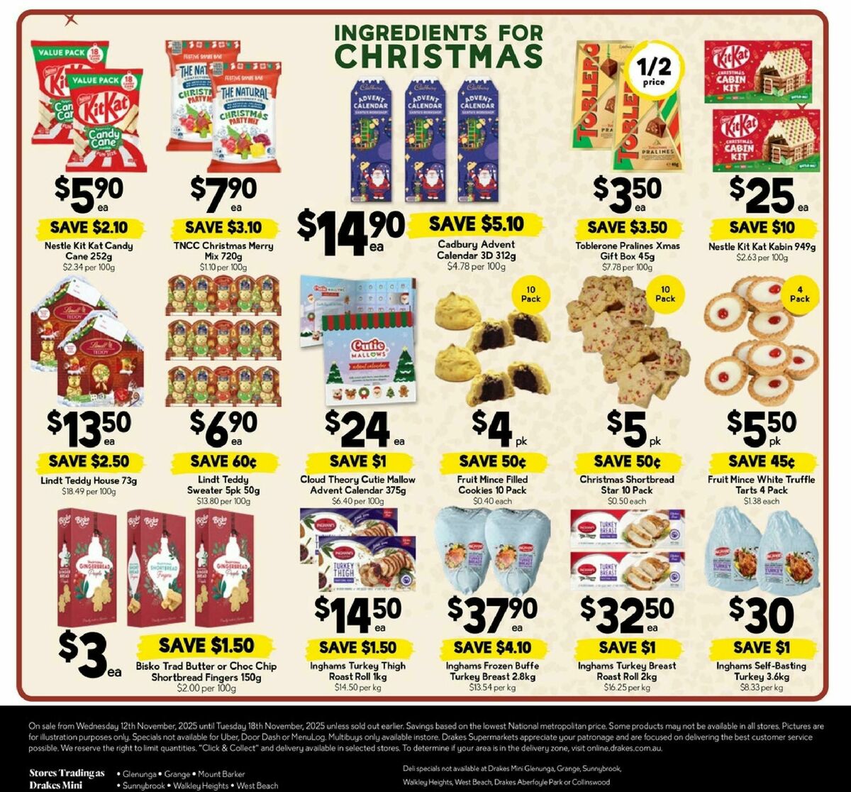 Drakes Catalogues from 12 November