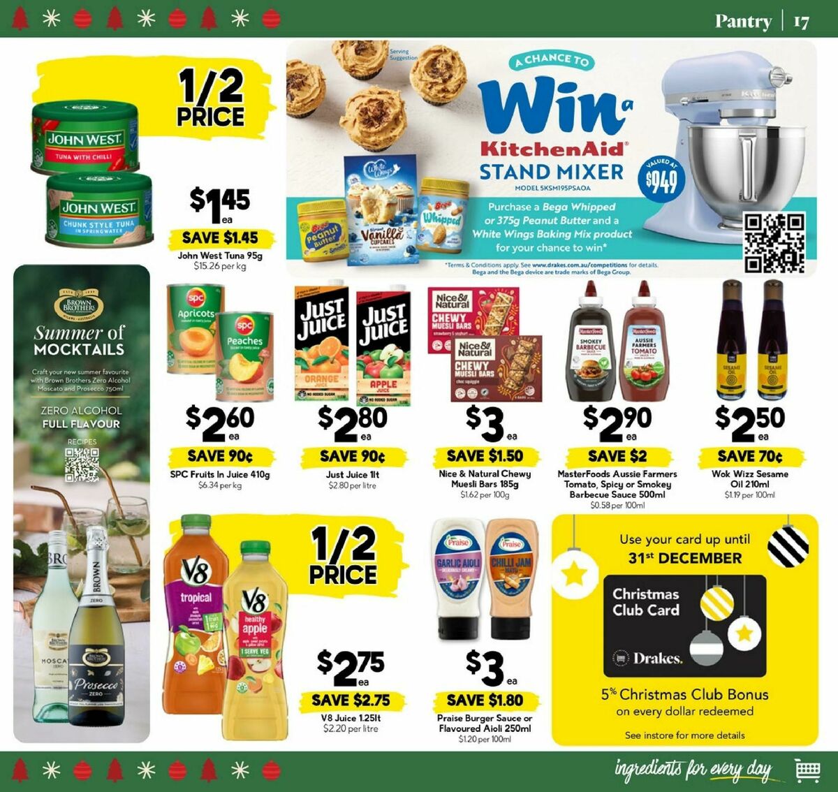 Drakes Queensland Catalogues from 3 December