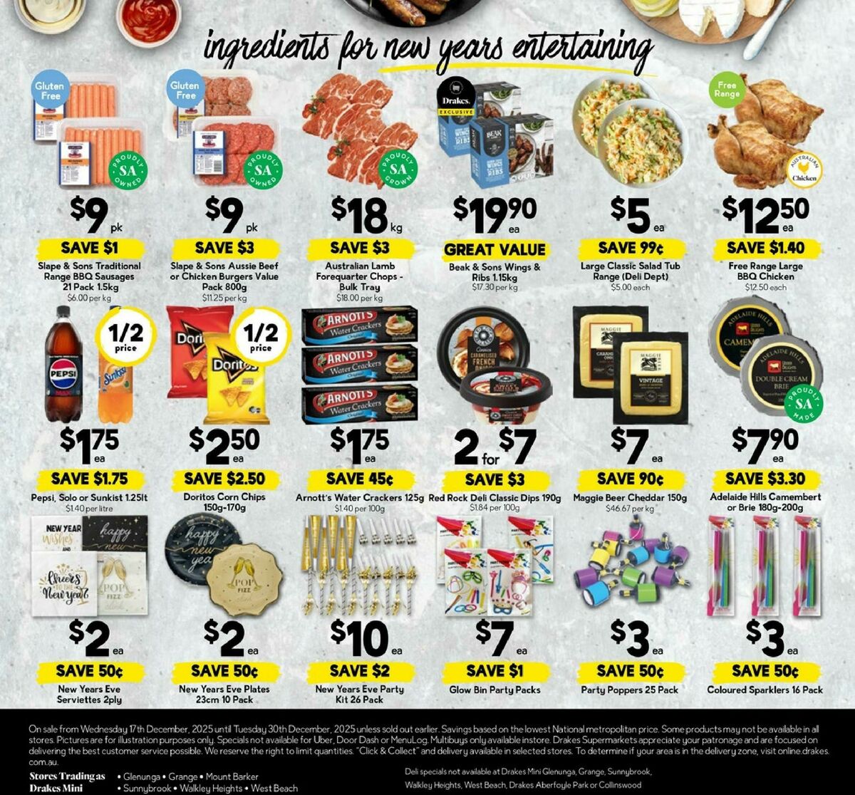 Drakes Catalogues from 17 December