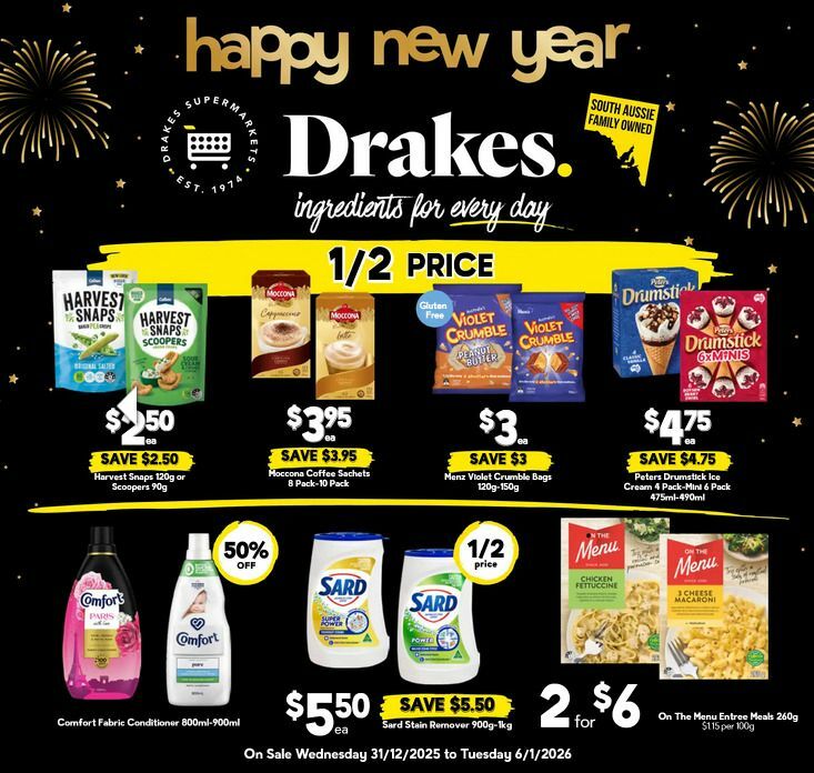 Drakes Catalogues from 31 December