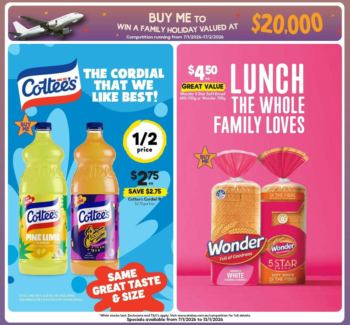 Drakes Queensland Catalogues from 7 January