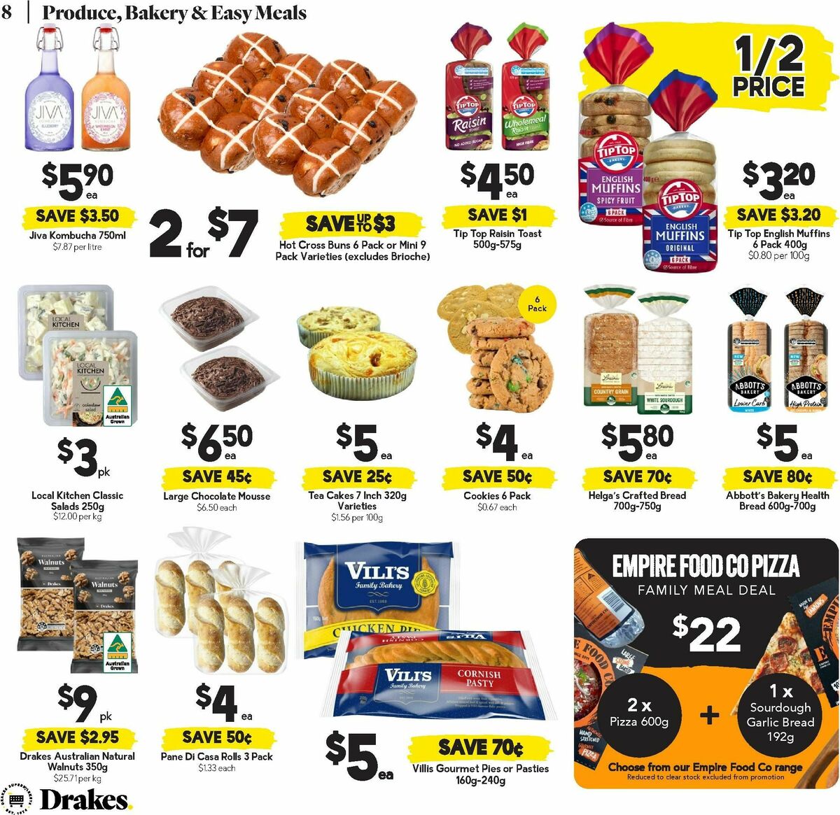 Drakes Queensland Catalogues from 7 January